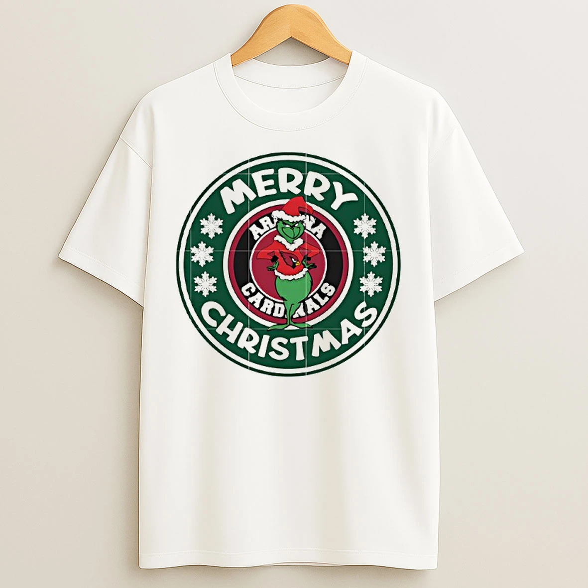 Classic Arizona Cardinals Grinch Merry Christmas T Shirts