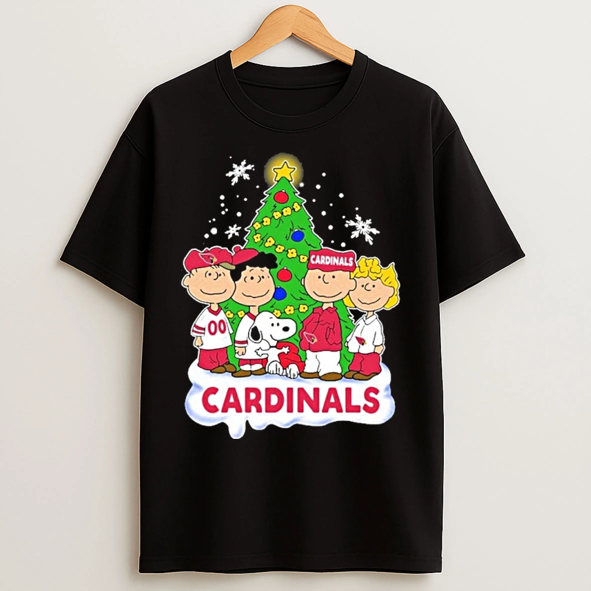Classic Arizona Cardinals X The Peanuts Christmas 2025 T Shirts