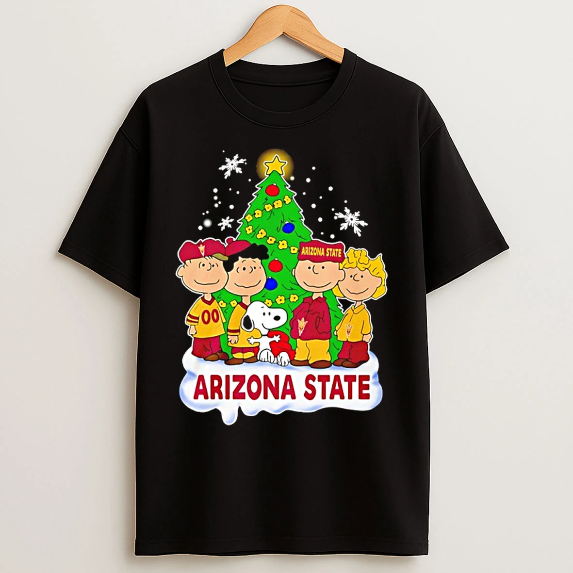 Classic Arizona State Snoopy And The Peanuts Christmas 2025 T Shirts