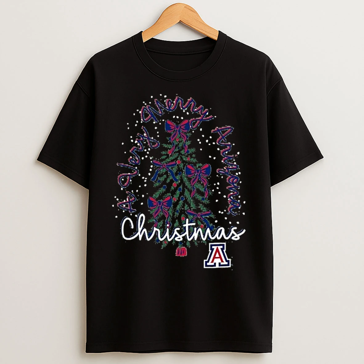 Classic Arizona Wildcats Christmas Tree Holiday T Shirts