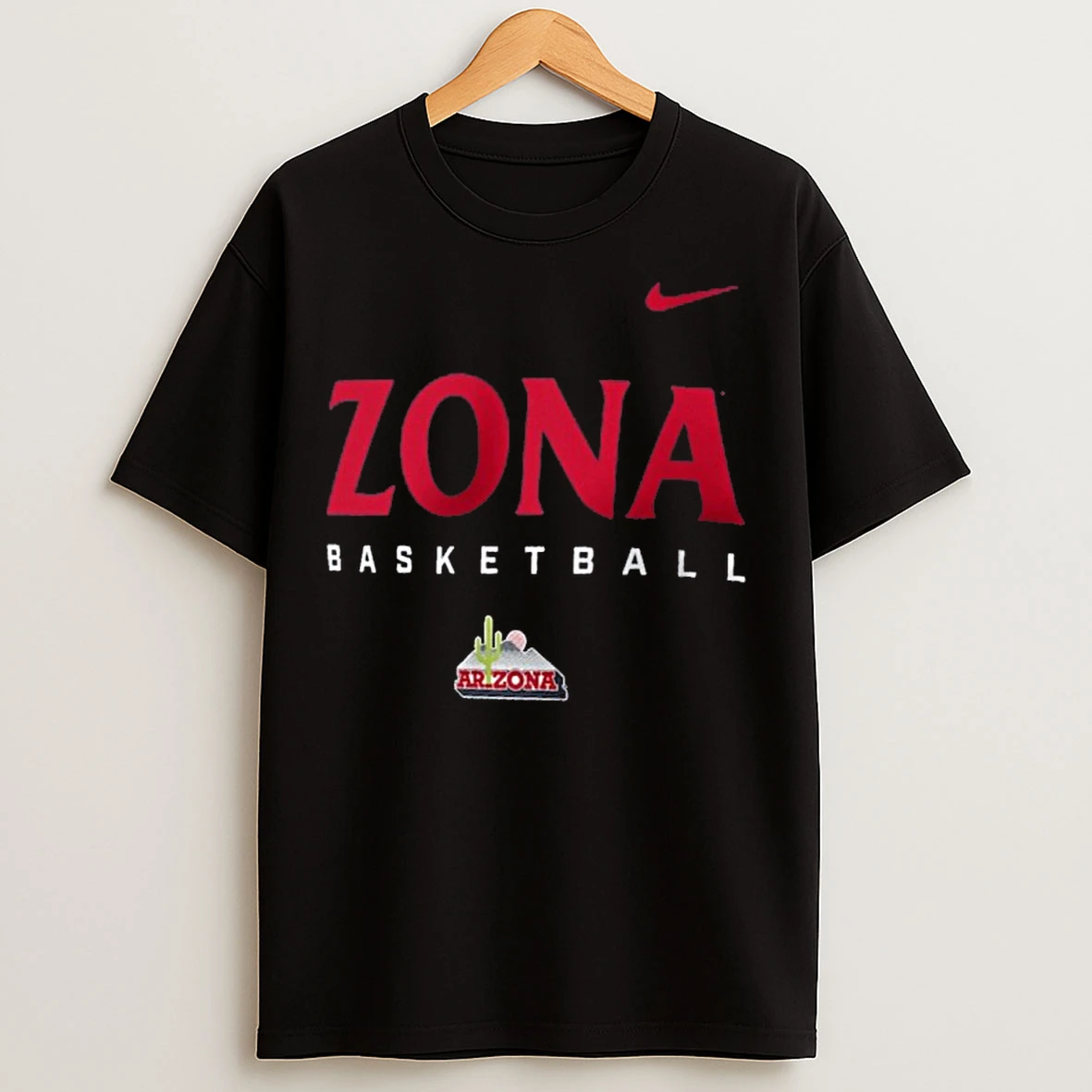 Classic Arizona Wildcats Nike Zona Courtside Basketball T Shirts
