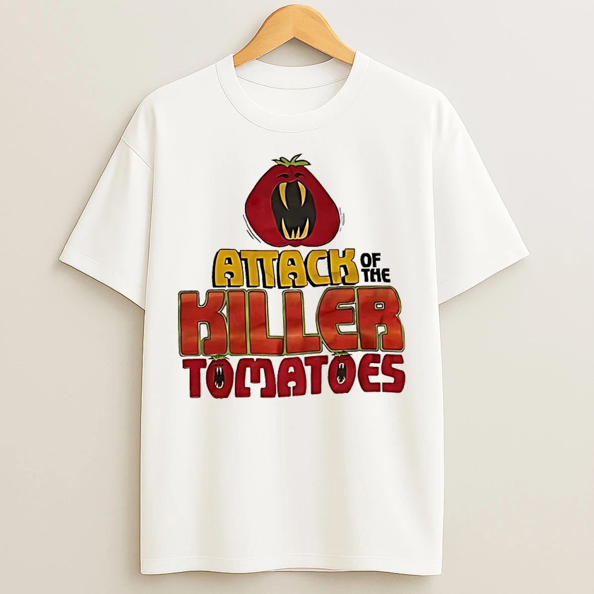 Classic Attack Of The Killer Tomatoes T Shirts