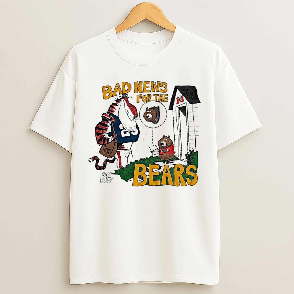 Classic Auburn Tigers Vs Mercer Bears 2025 Gameday Bad News For The Bears T Shirts