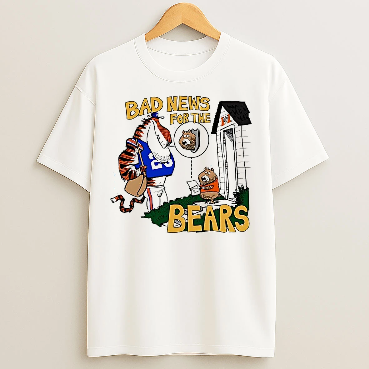 Classic Auburn Tigers Bad News For The Mercer Bears T Shirts