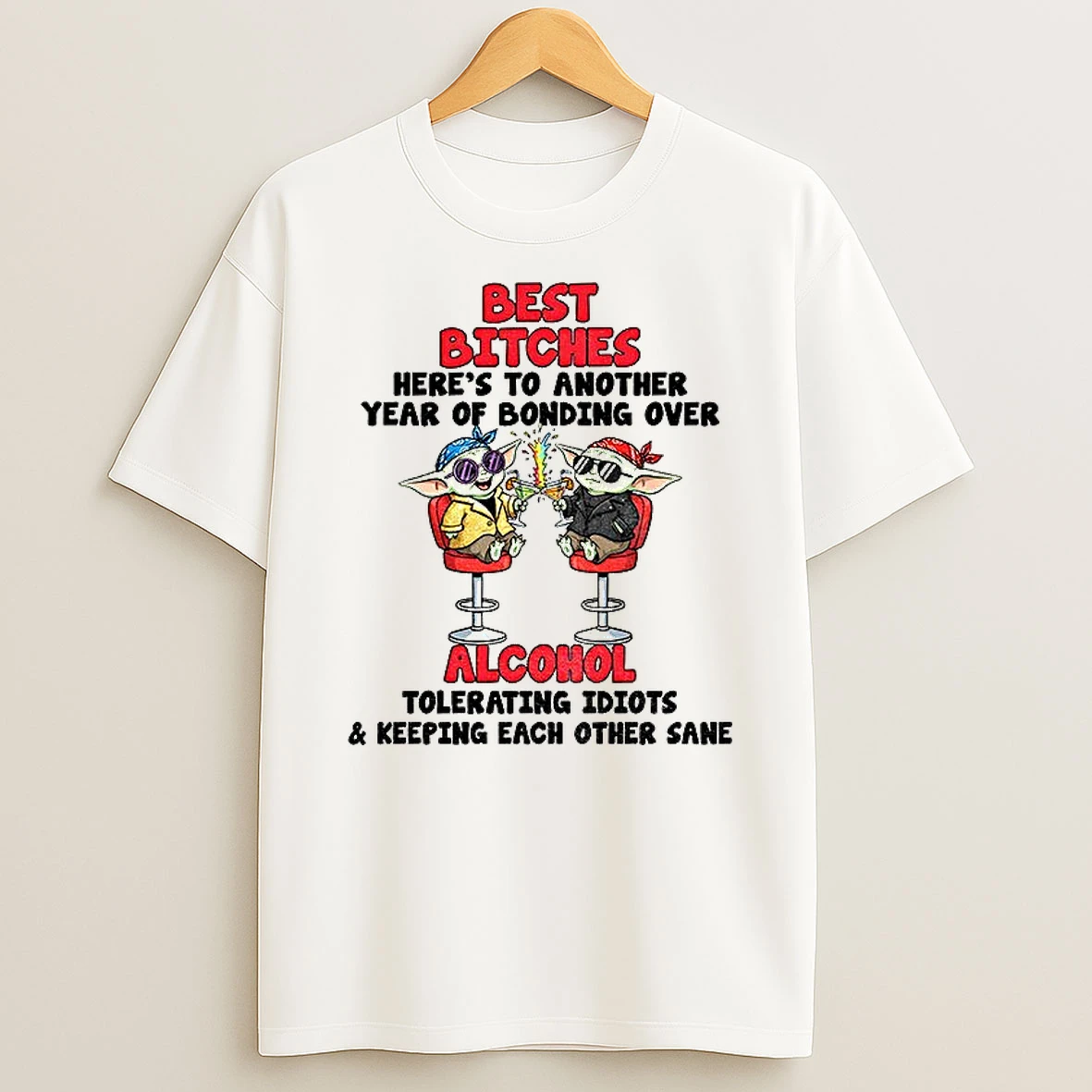 Classic Baby Yoda Dont Piss Off Old People The Older We Get The Less Life In Prison Is A Deterrent T Shirts