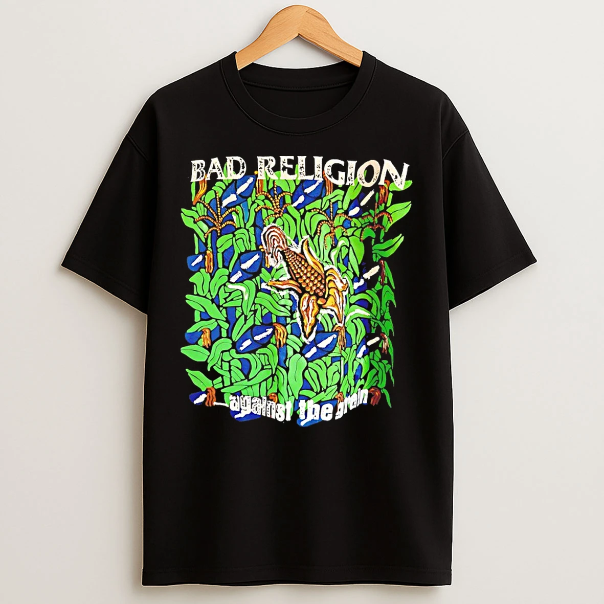 Classic Bad Religion Against The Grain T Shirts