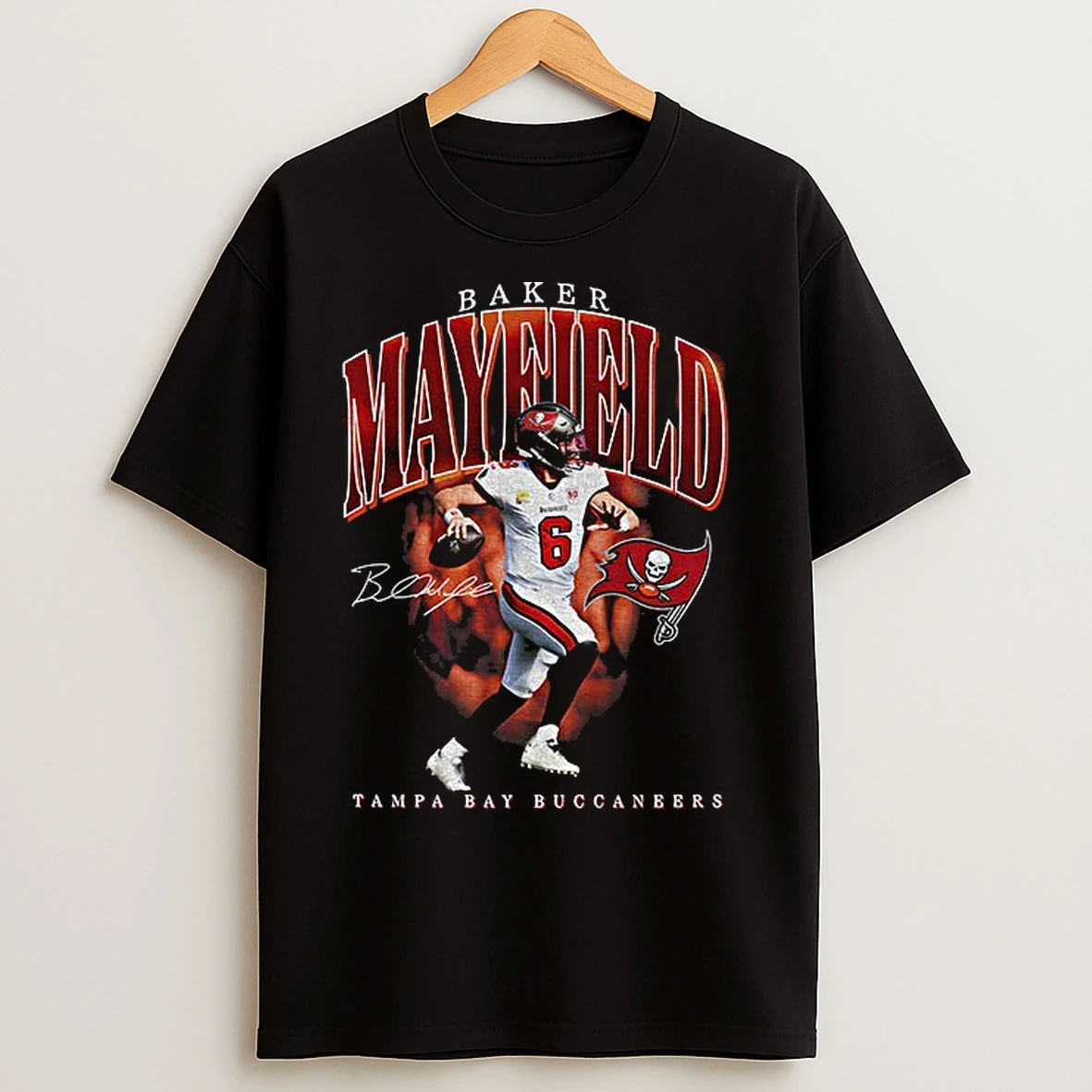 Classic Baker Mayfield Tampa Bay Buccaneers Football Nfl Signature Game Day T Shirts