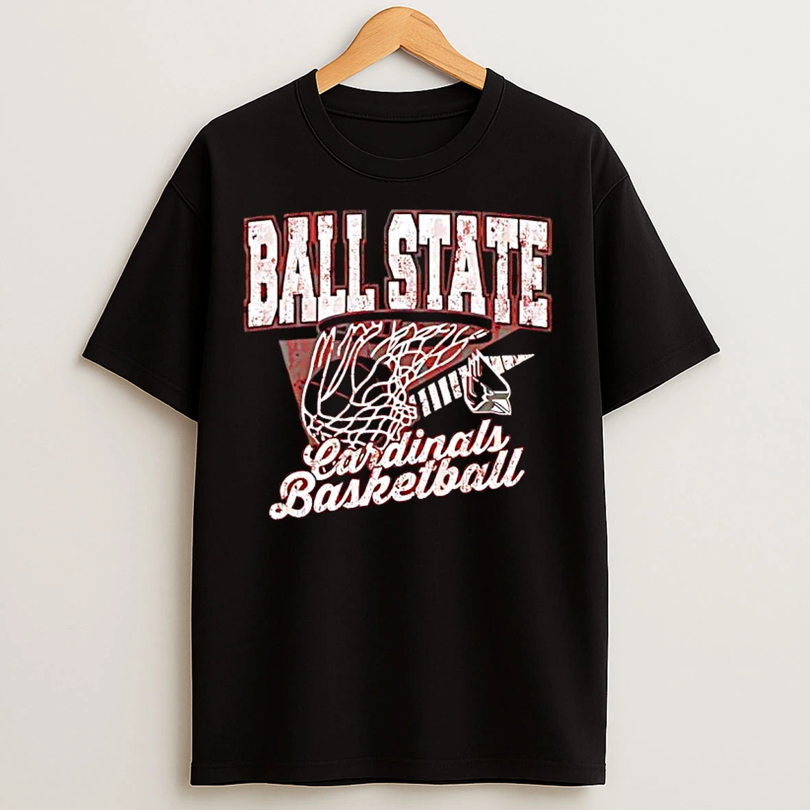 Classic Ball State Basketball Logo T Shirts
