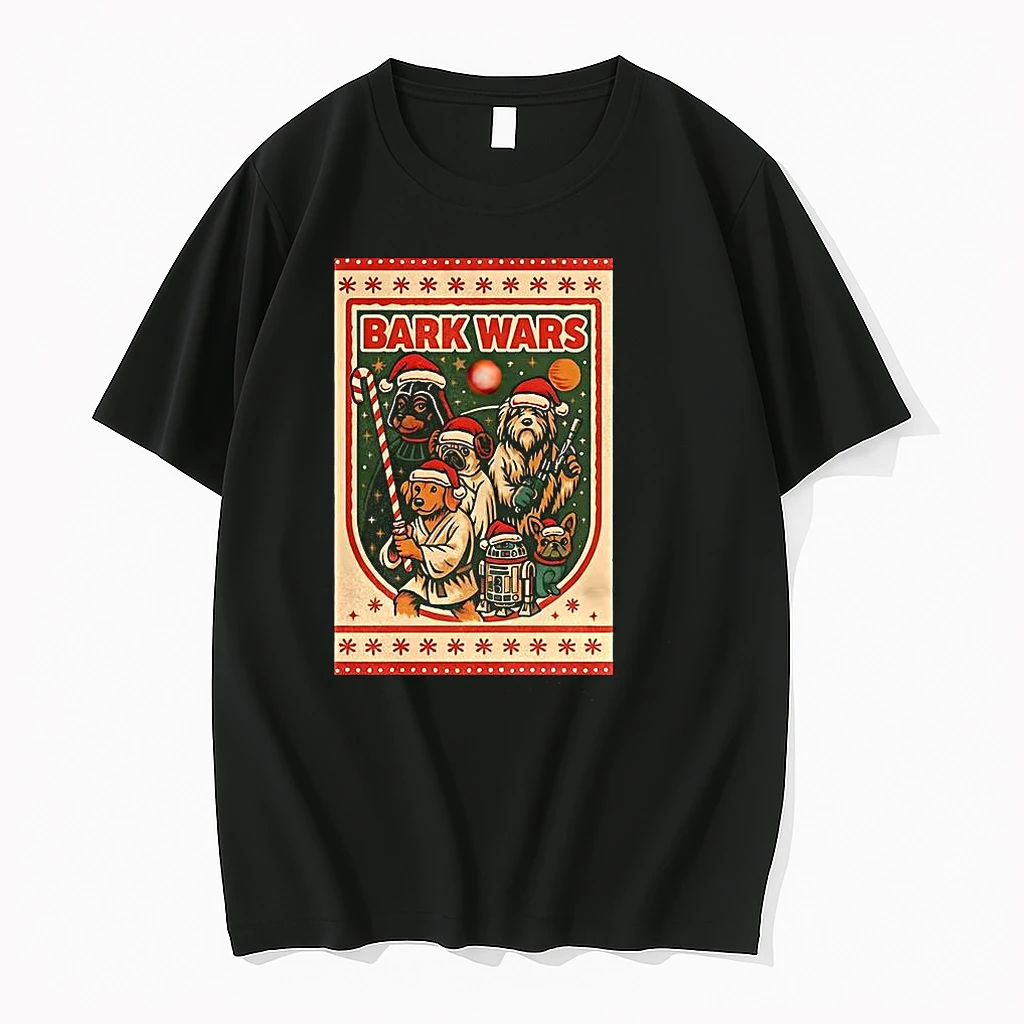 Classic Bark Wars Dog Star Wars And Christmas Inspired T Shirts