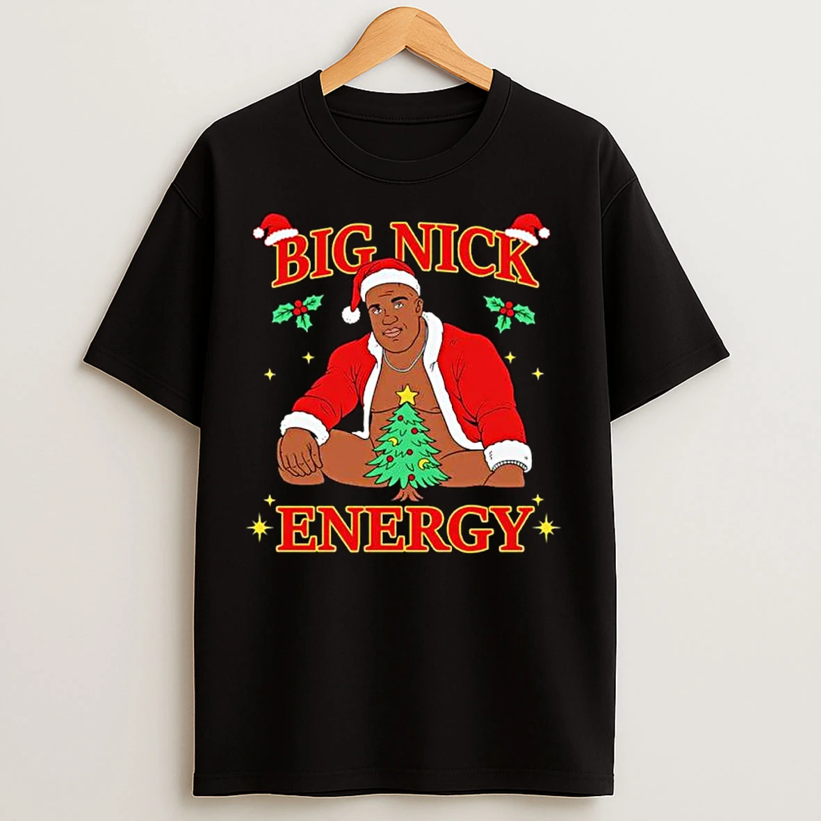 Classic Barry Wood Big Nick Energy Merry Christmas Ornaments T Shirts