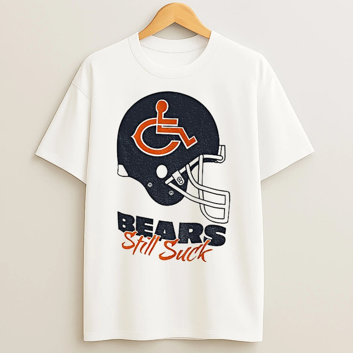 Classic Bears Still Suck Chicago Bears Nfl Football Helmet 2025 Cartoon T Shirts