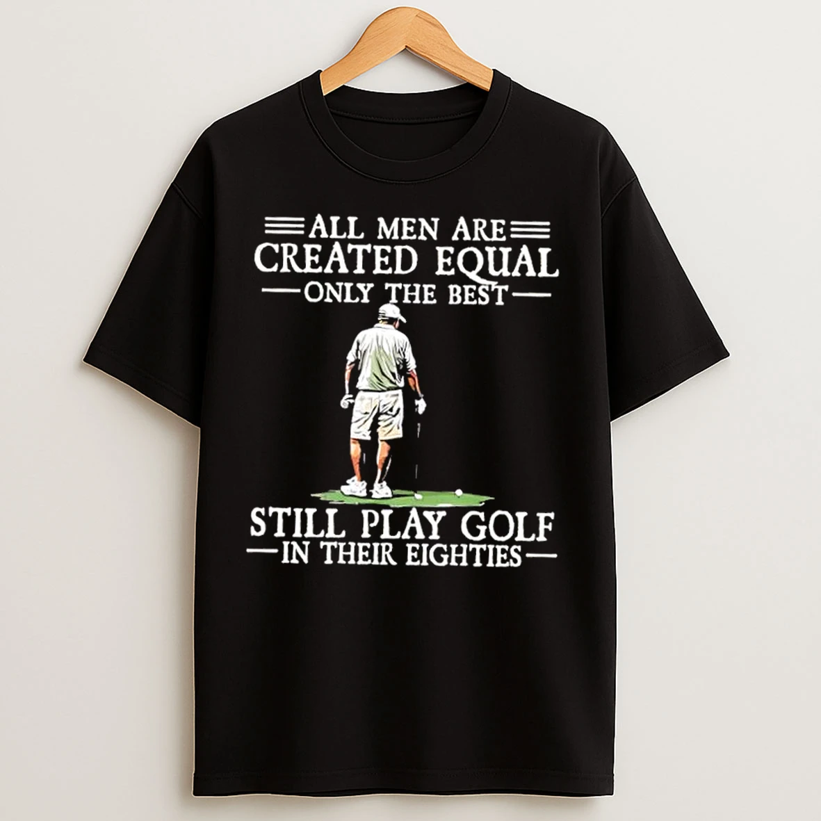 Classic Best Men Play Golf Eighties T Shirts