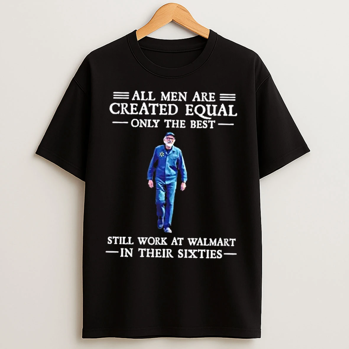 Classic Best Men Work At Walmart T Shirts