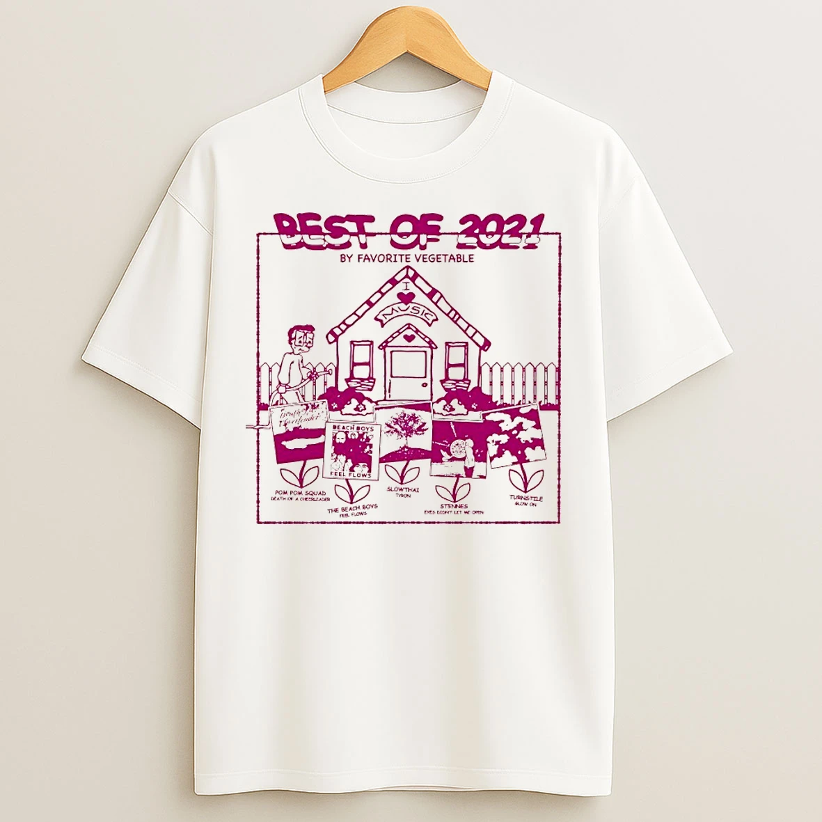 Classic Best Of 2021 By Favorite Vegetable T Shirts