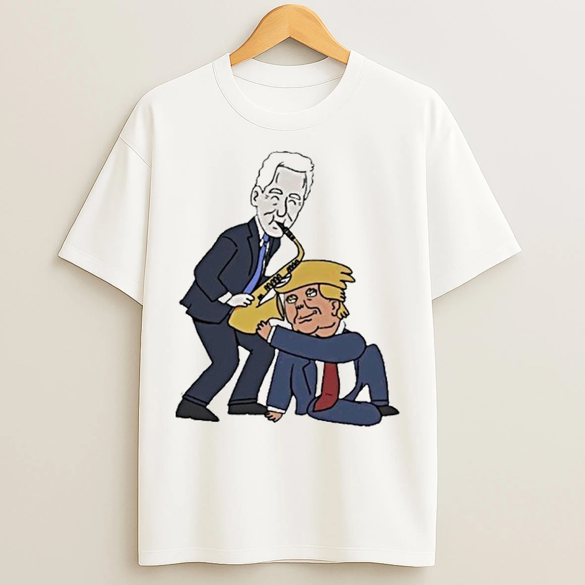 Classic Bill Clinton Blow Trumpet Trump Bubba Meme T Shirts
