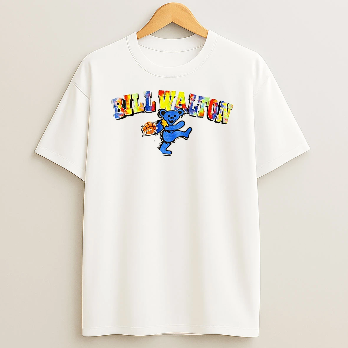 Classic Bill Walton Grateful Dead Grateful Bear Tie Dye T Shirts