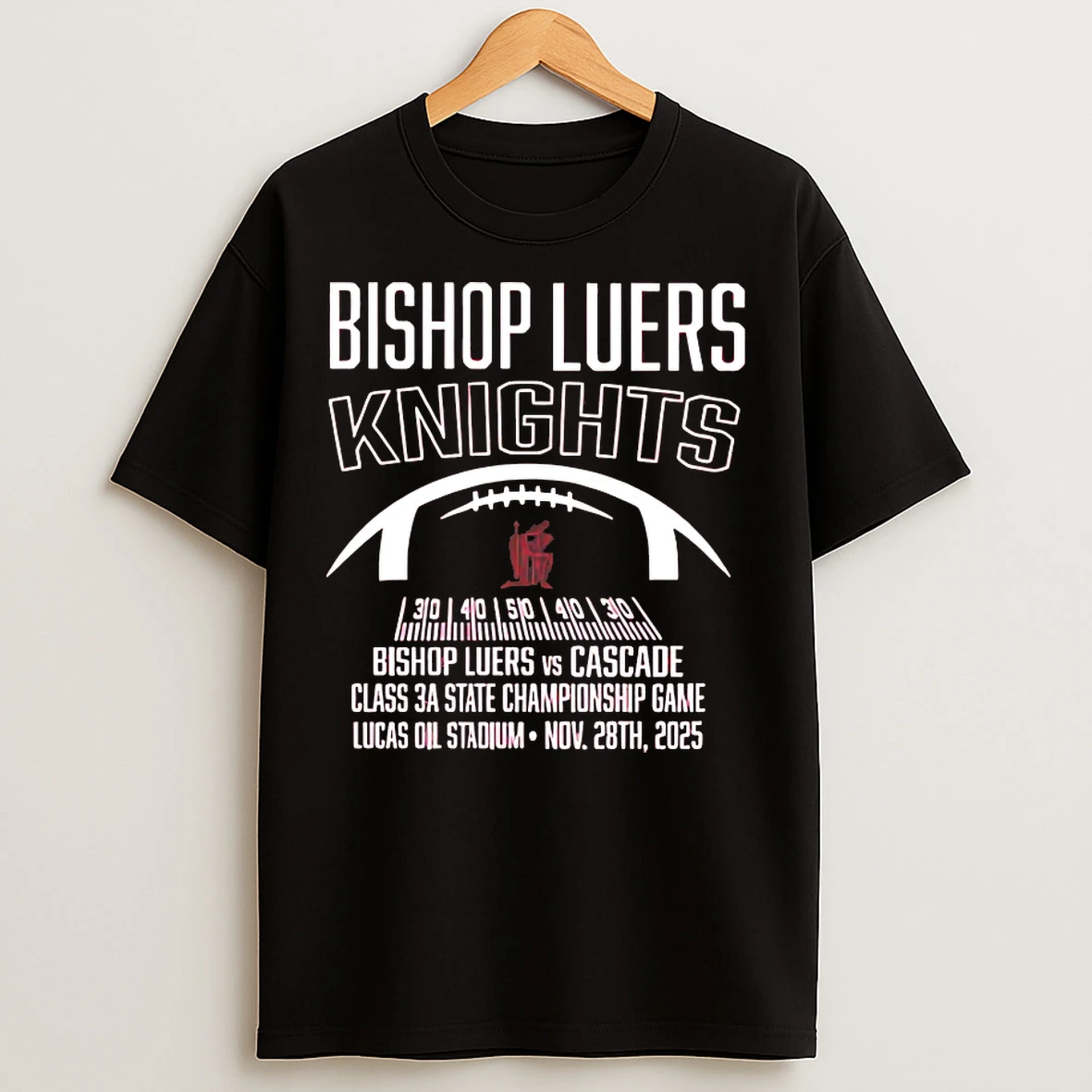 Classic Bishop Luers Knights Vs Cascade Class 3a State Championship Game 2025 T Shirts