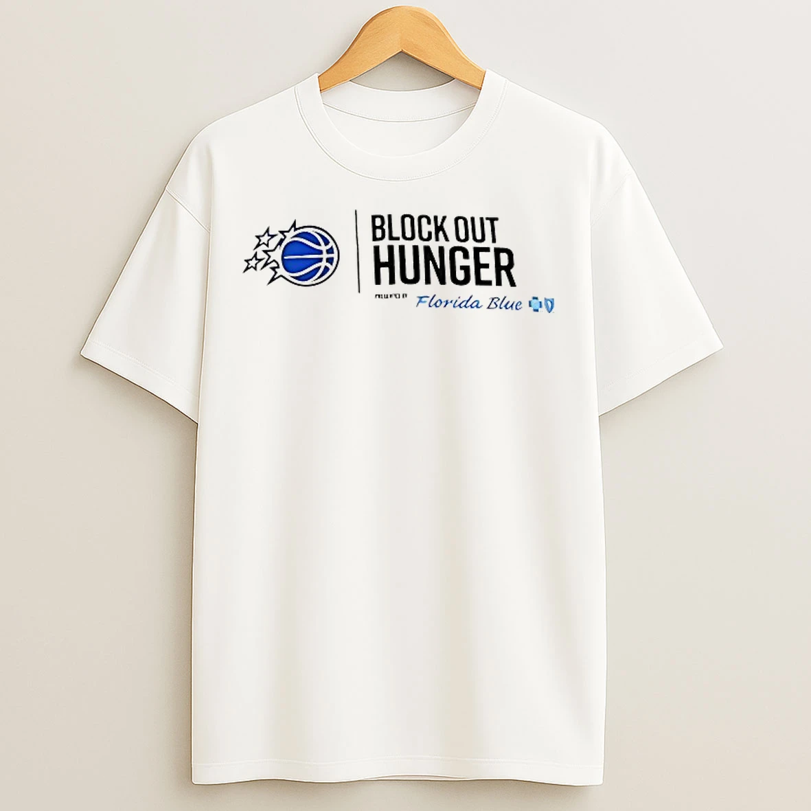 Classic Block Out Hunger Florida Blue T Shirts