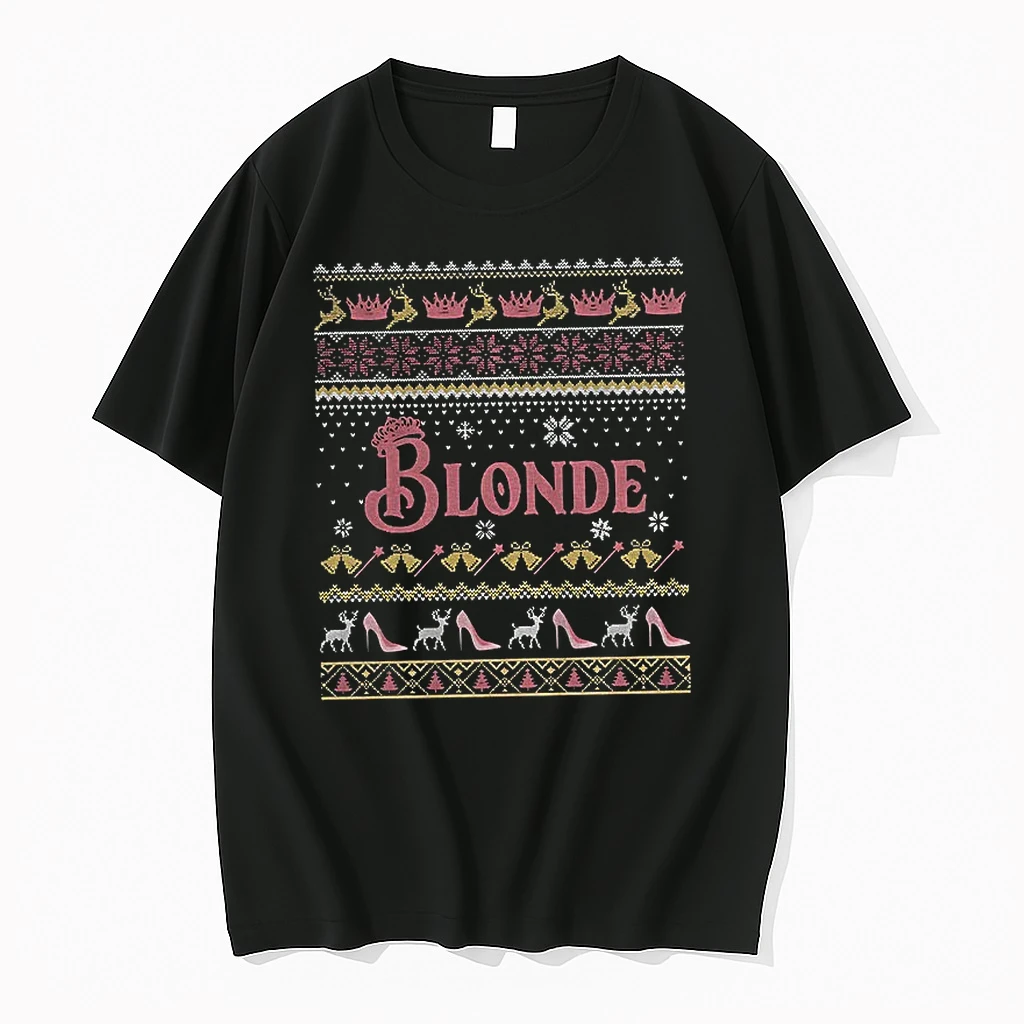 Classic Blonde Wicked Merry Christmas 2025 T Shirts