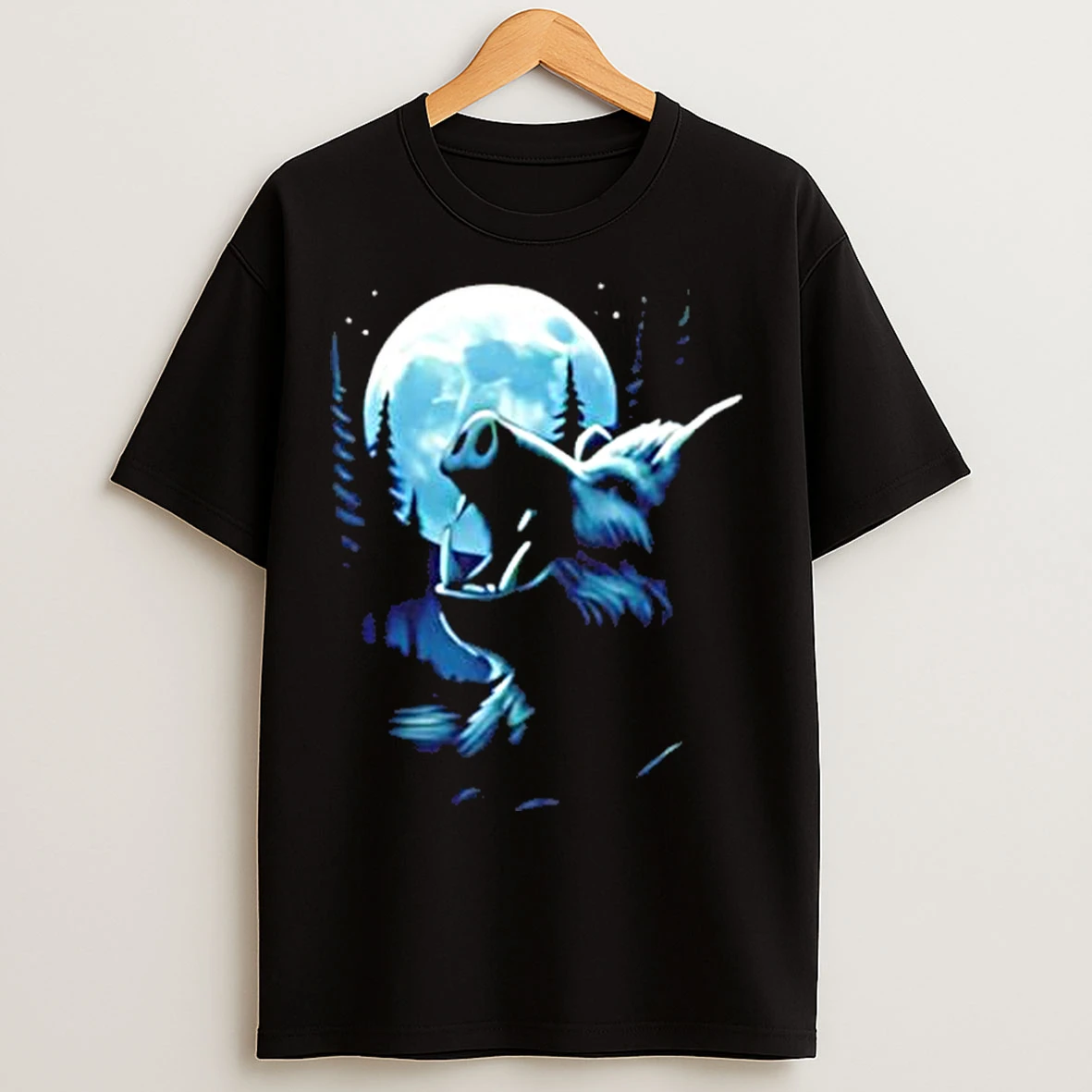 Classic Boar Howling At The Moon T Shirts