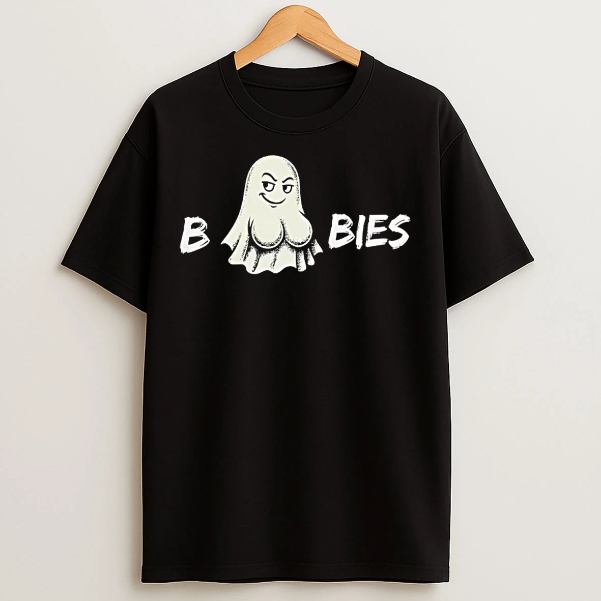 Classic Boobies Spoooky T Shirts