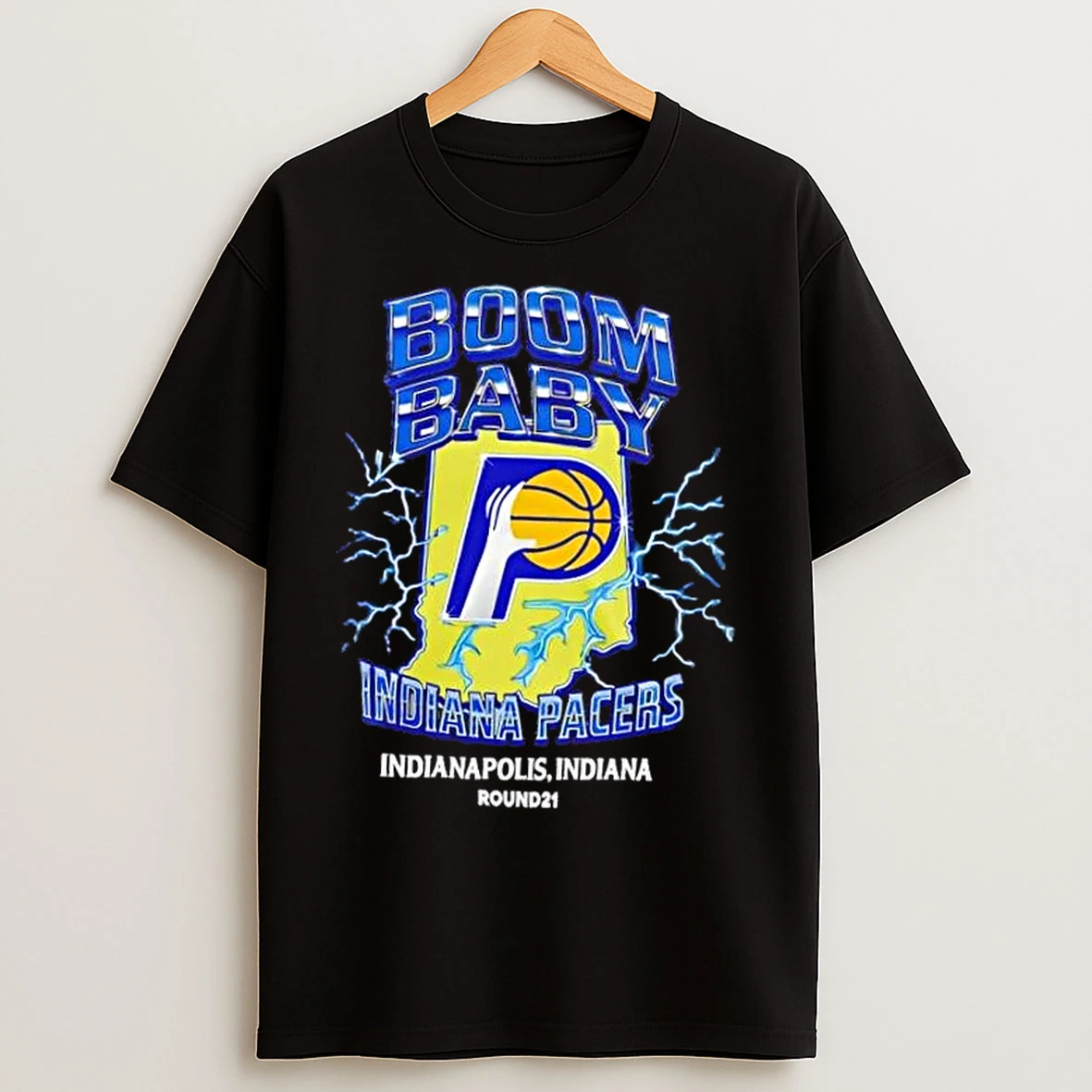 Classic Boom Baby Exclusive Indiana Pacers Moments Mixtapes T Shirts