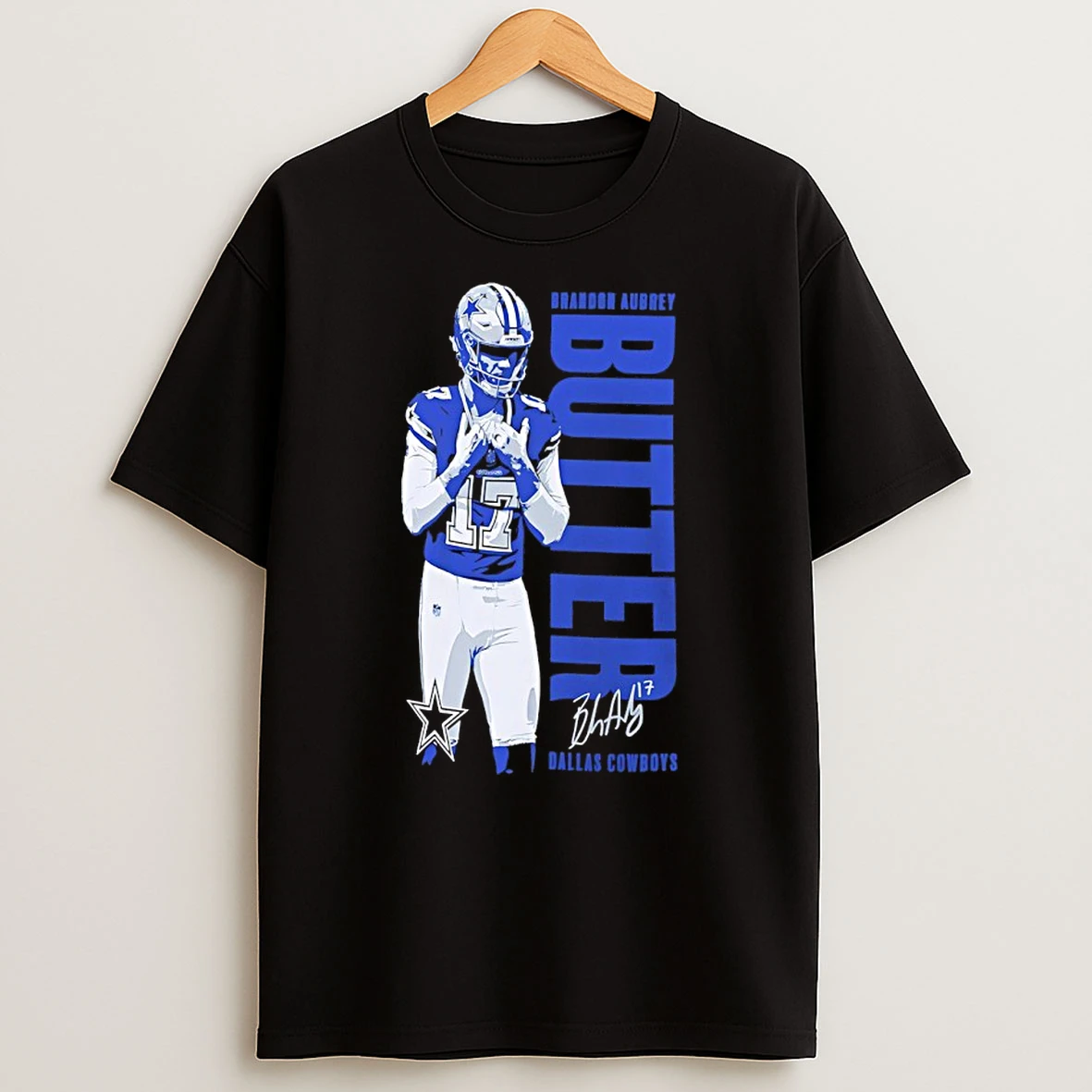 Classic Brandon Aubrey Like Butter Dallas Cowboys Signature T Shirts