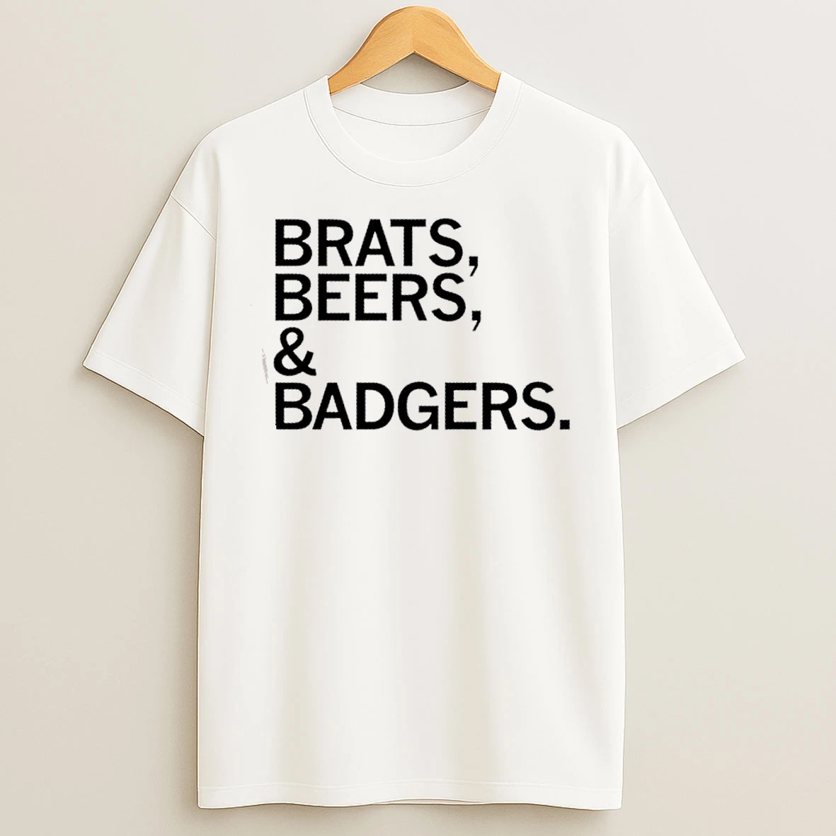 Classic Brats Beers And Badgers T Shirts