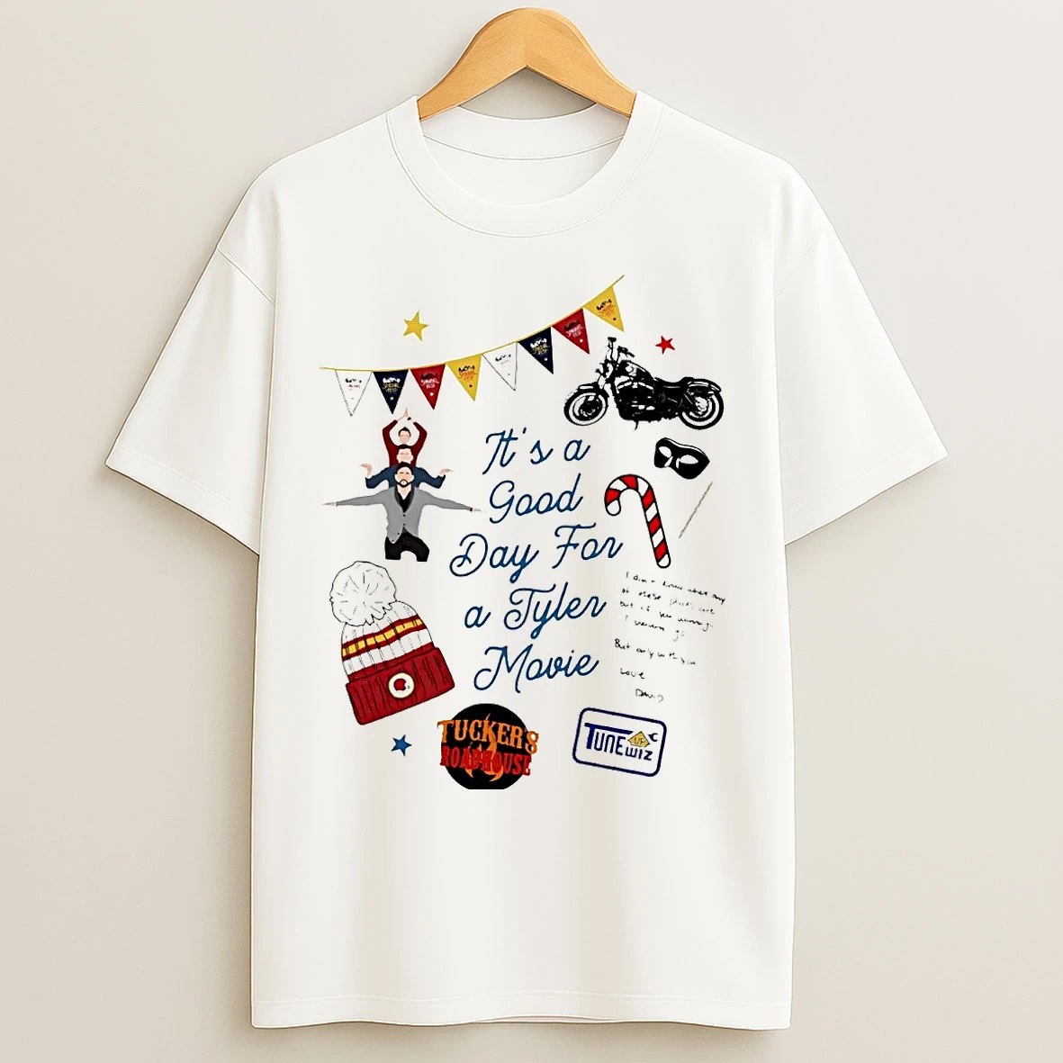 Classic Brenner Brothers Its A Good Day For A Tyler Movie Christmas T Shirts