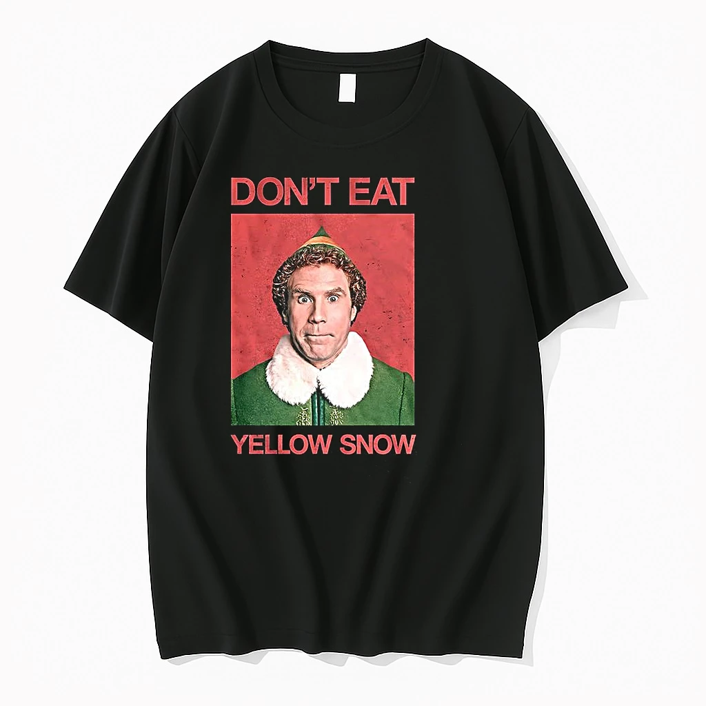 Classic Buddy The Elf 2003 Dont Eat Yellow Snow Christmas T Shirts