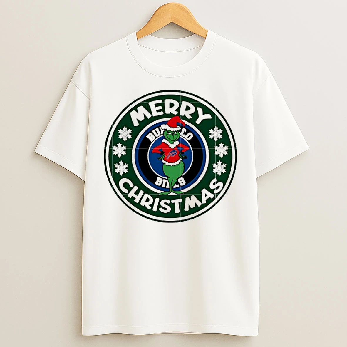 Classic Buffalo Bills Grinch Merry Christmas T Shirts