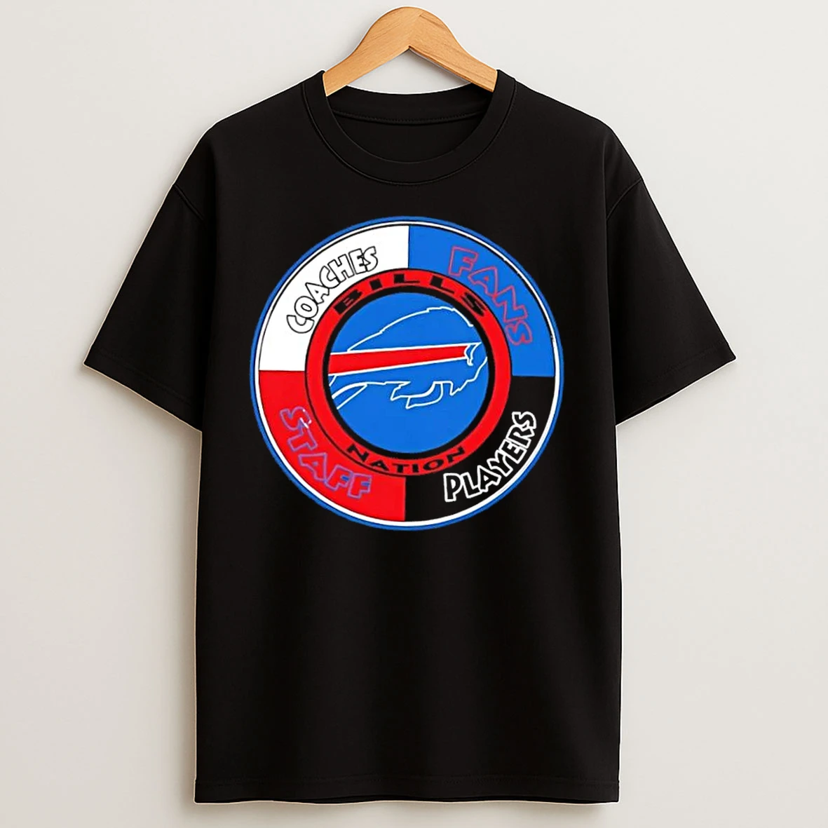 Classic Buffalo Bills Nation Coaches Fans Staff Players T Shirts