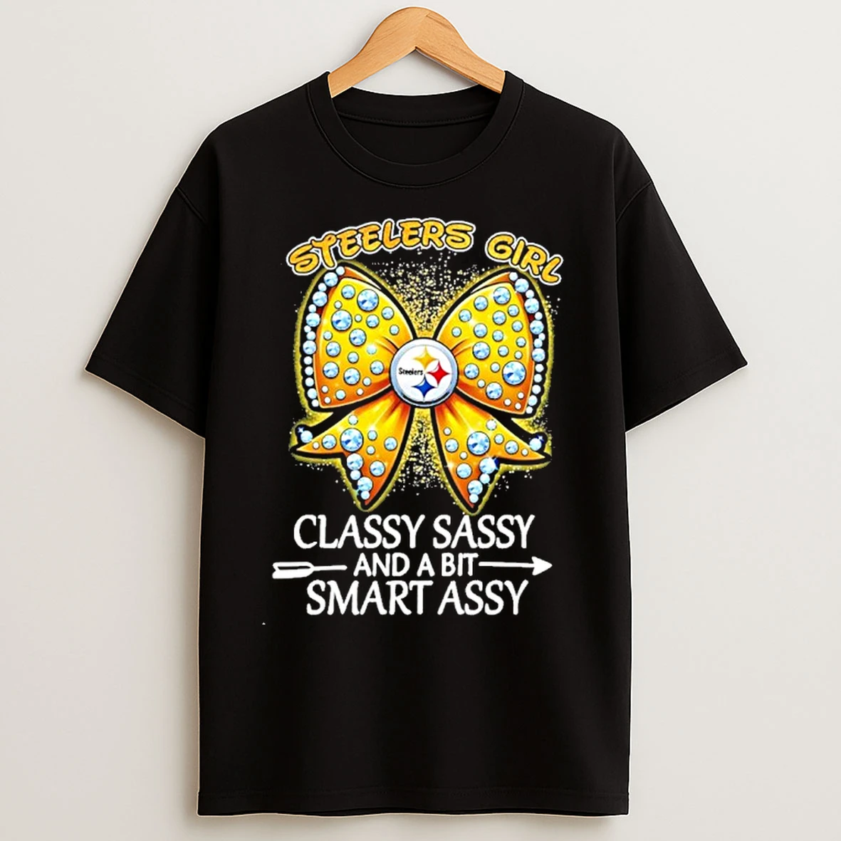 Classic Butterfly Steelers Girl Classy Sassy And A Bit Smart Assy T Shirts