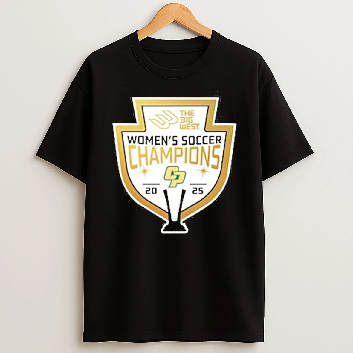 Classic Cal Poly Womens Soccer 2025 Big West Champions T Shirts