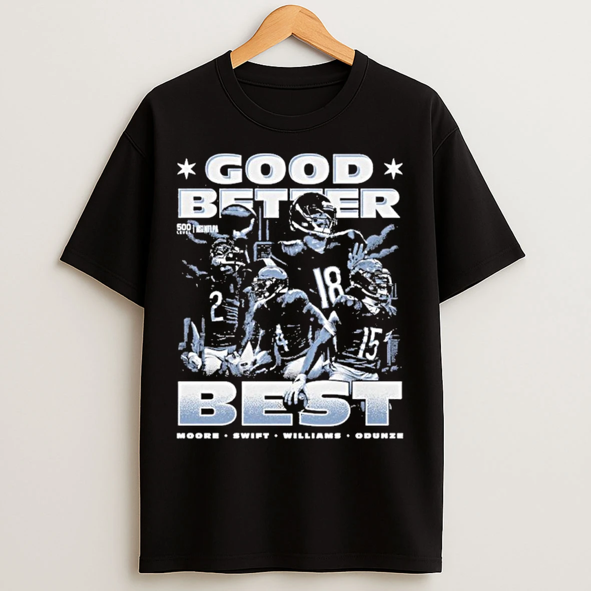 Classic Caleb Williams Chicago Bears Good Better Best T Shirts