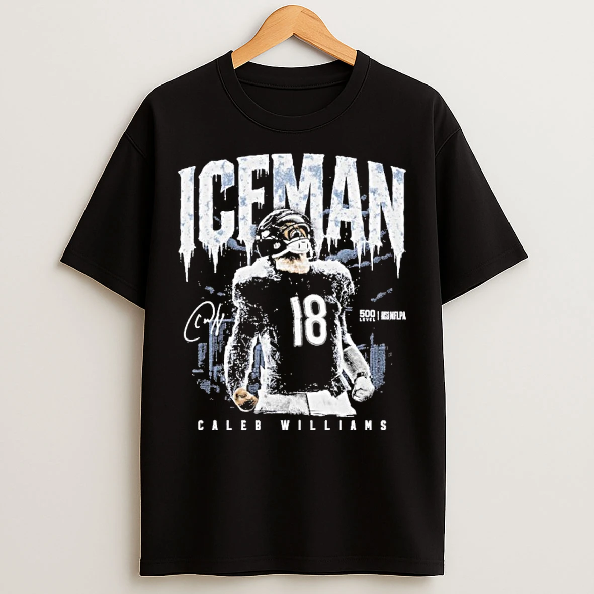 Classic Caleb Williams Chicago Bears Iceman T Shirts