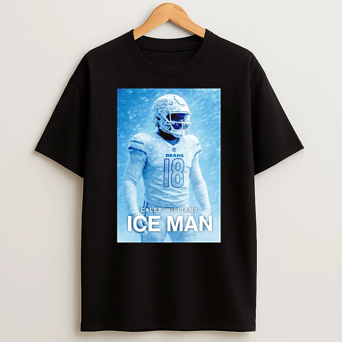 Classic Caleb Williams Ice Man Da Bears T Shirts