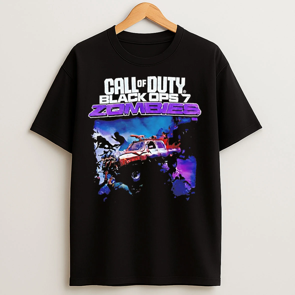 Classic Call Of Duty Black Ops 7 Zombies T Shirts