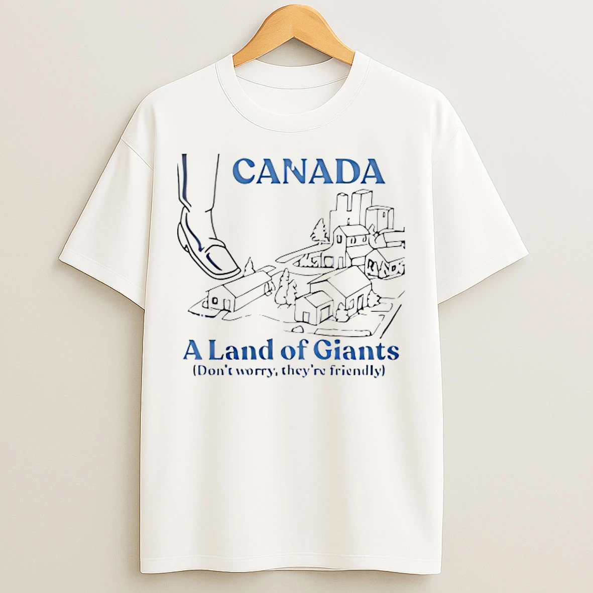 Classic Canada A Land Of Giants T Shirts