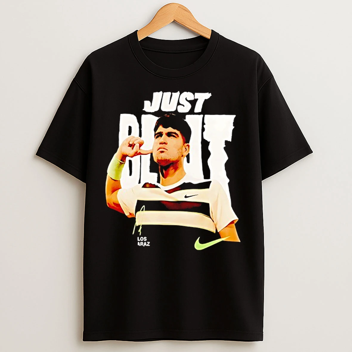 Classic Carlos Alcaraz China Season Just Do It Nike Logo T Shirts