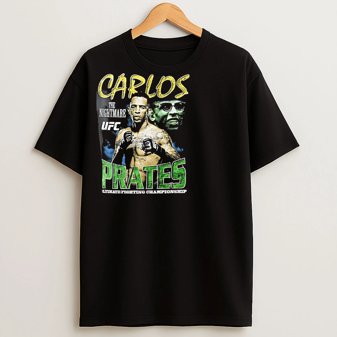 Classic Carlos Prates The Nightmare Ufc 322 Ultimate Fighting Championship T Shirts