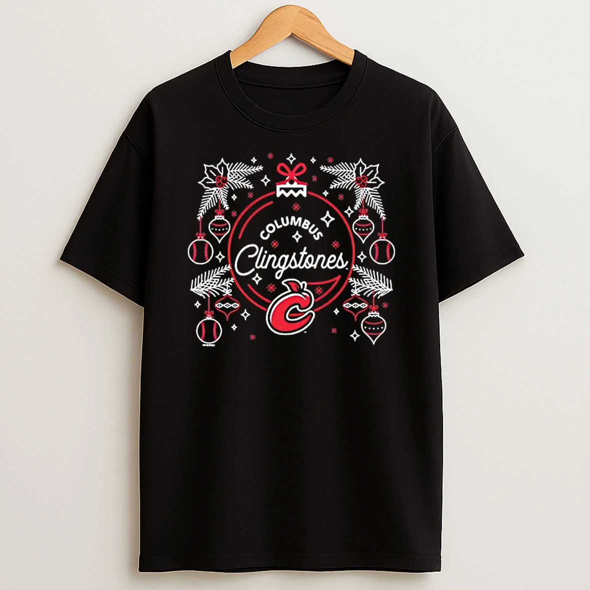 Classic Carols Christmas Baseball Christmas Decoration T Shirts