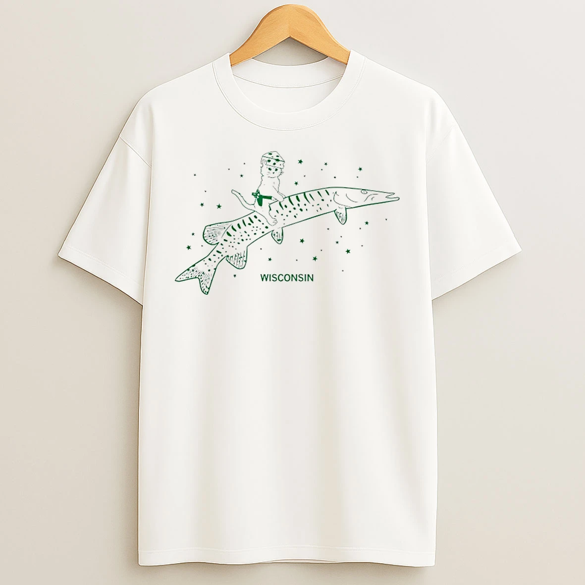 Classic Cat Gary Riding Musky T Shirts