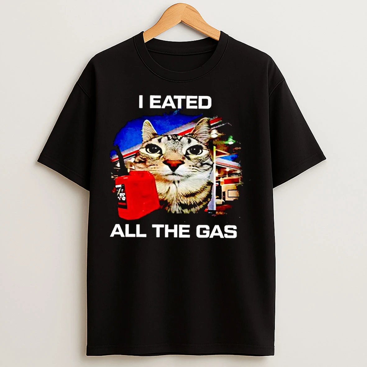 Classic Cat I Eated All The Gas Ornaments T Shirts