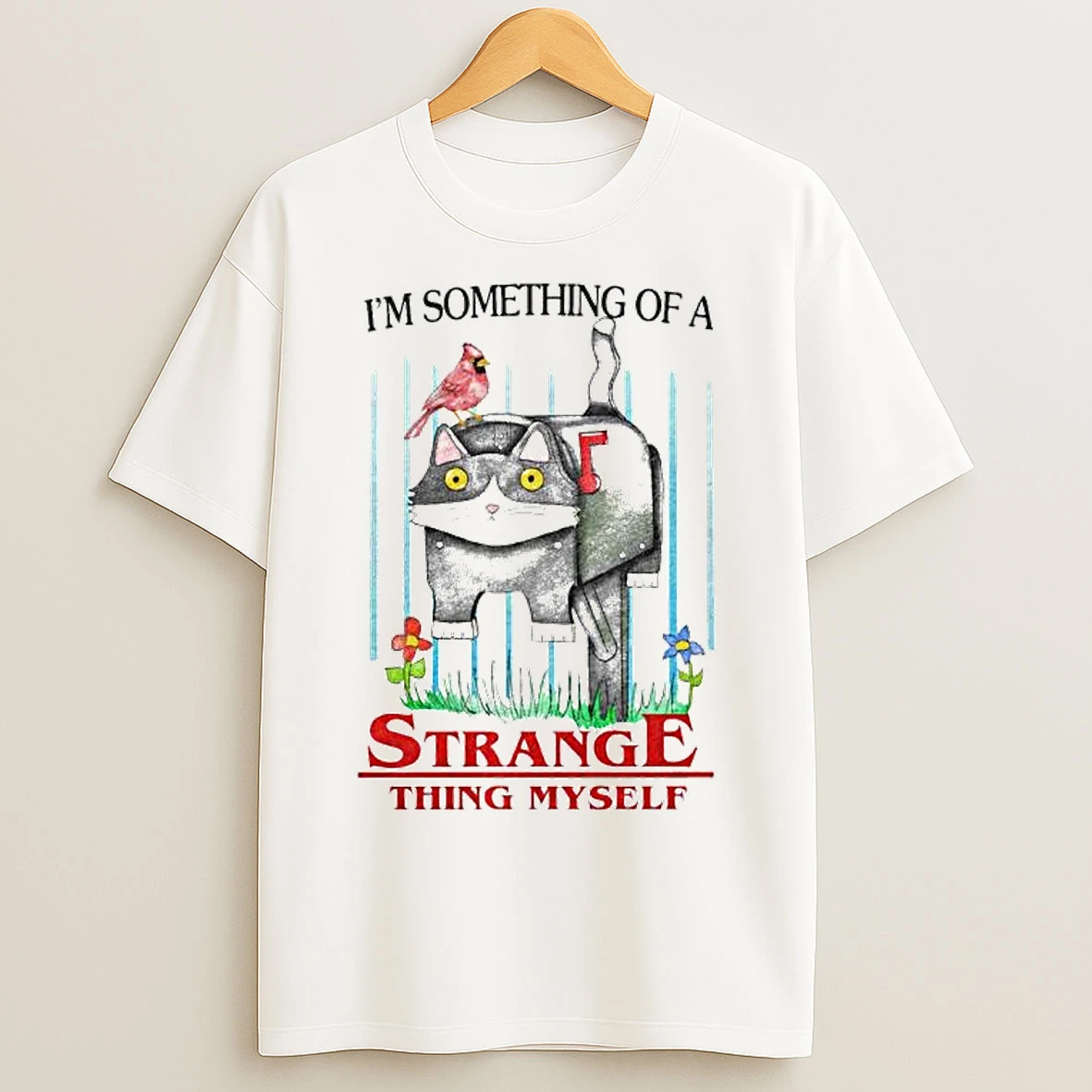 Classic Cat Im Something Of A Strange Thing Myself Ornaments T Shirts