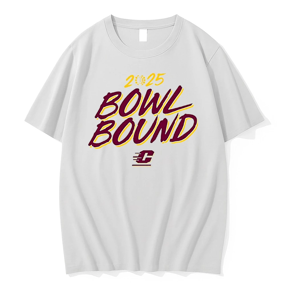 Classic Central Michigan Chippewas 2025 Bowl Season Bound T Shirts