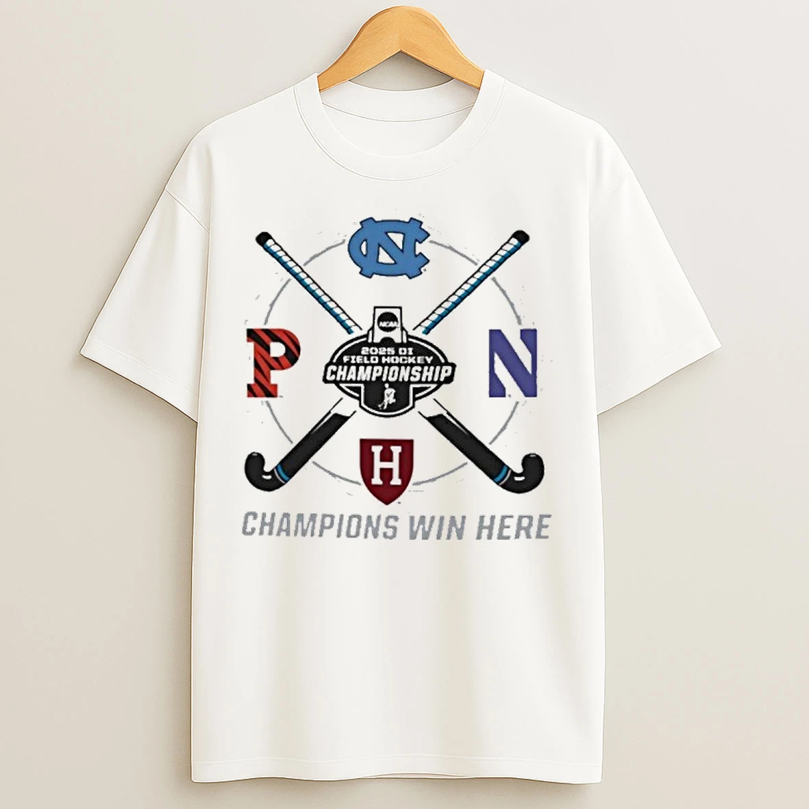 Classic Champions Win Here 2025 Ncaa Di Field Hockey Semifinals T Shirts