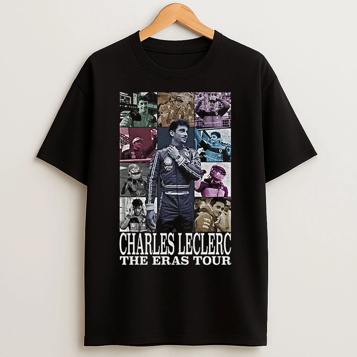 Classic Charles Leclerc The Eras Tour Racing Motorsport F1 Driver Vintage T Shirts