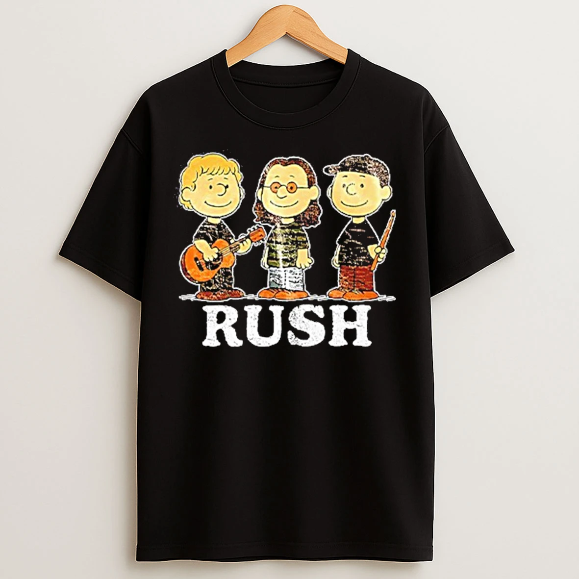 Classic Charlie Brown The Peanuts X Rush T Shirts