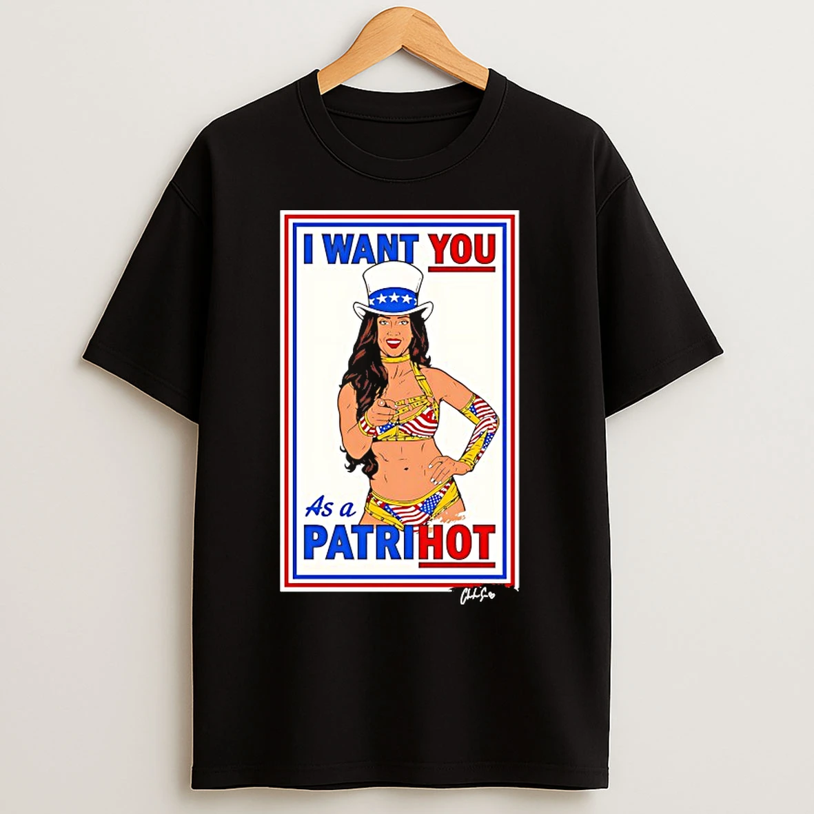 Classic Chelsea Green I Want You As You Patrihot T Shirts
